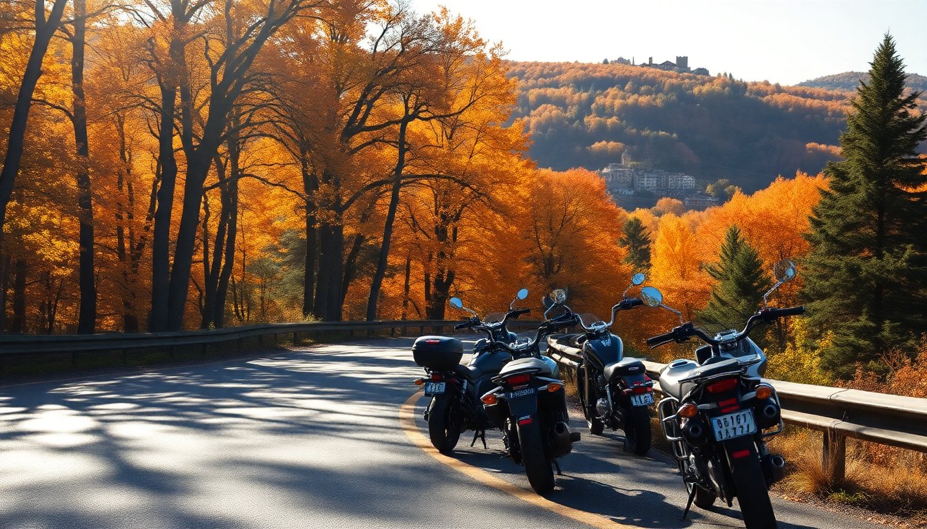 Monte Amiata: il paradiso autunnale per motociclisti