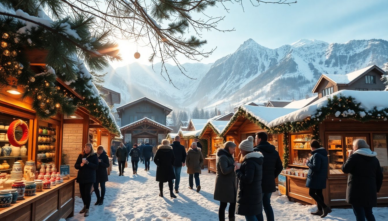 Scopri i Mercatini di Natale: Un Viaggio Magico tra Alpi e Tradizioni