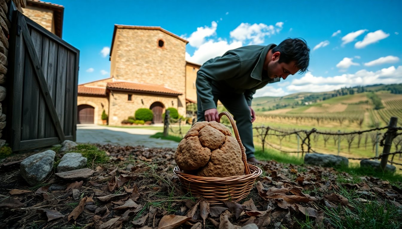 Un Tartufo da Record Scoperto nel Cuore di un Borgo Toscano