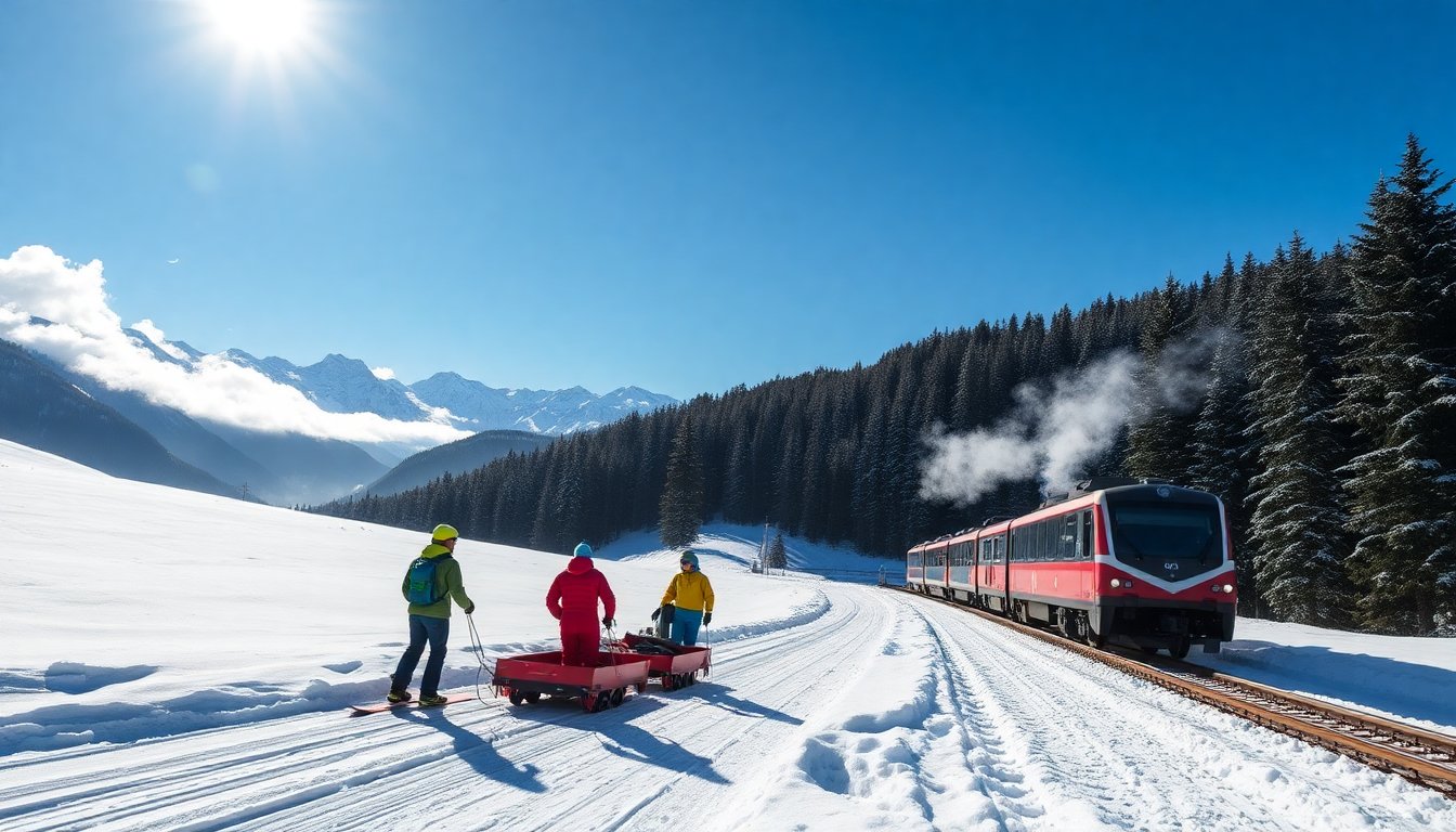 Guida Pratica: Come Raggiungere Chiesa Valmalenco in Treno per una Giornata Indimenticabile di Sci