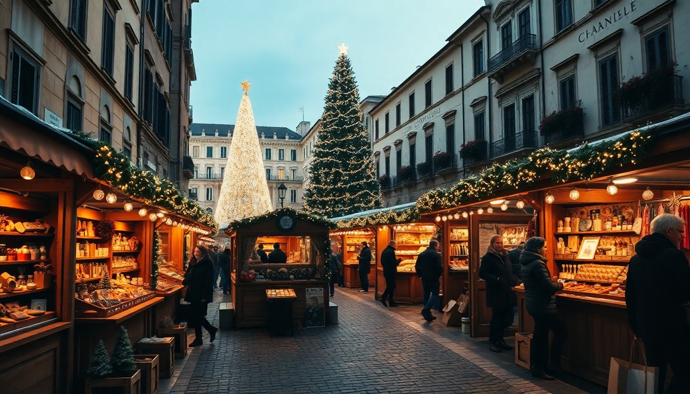 I 10 migliori mercatini di Natale da scoprire in Italia nel 2025