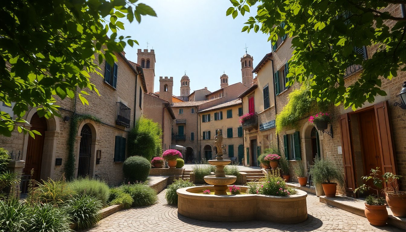 Un affascinante borgo romagnolo da scoprire: il suo centro storico imperdibile