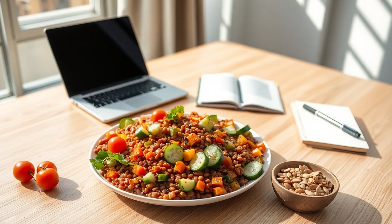Vantaggi dell’Insalata di Lenticchie Rosse: Il Piatto Ideale per la Tua Pausa Pranzo