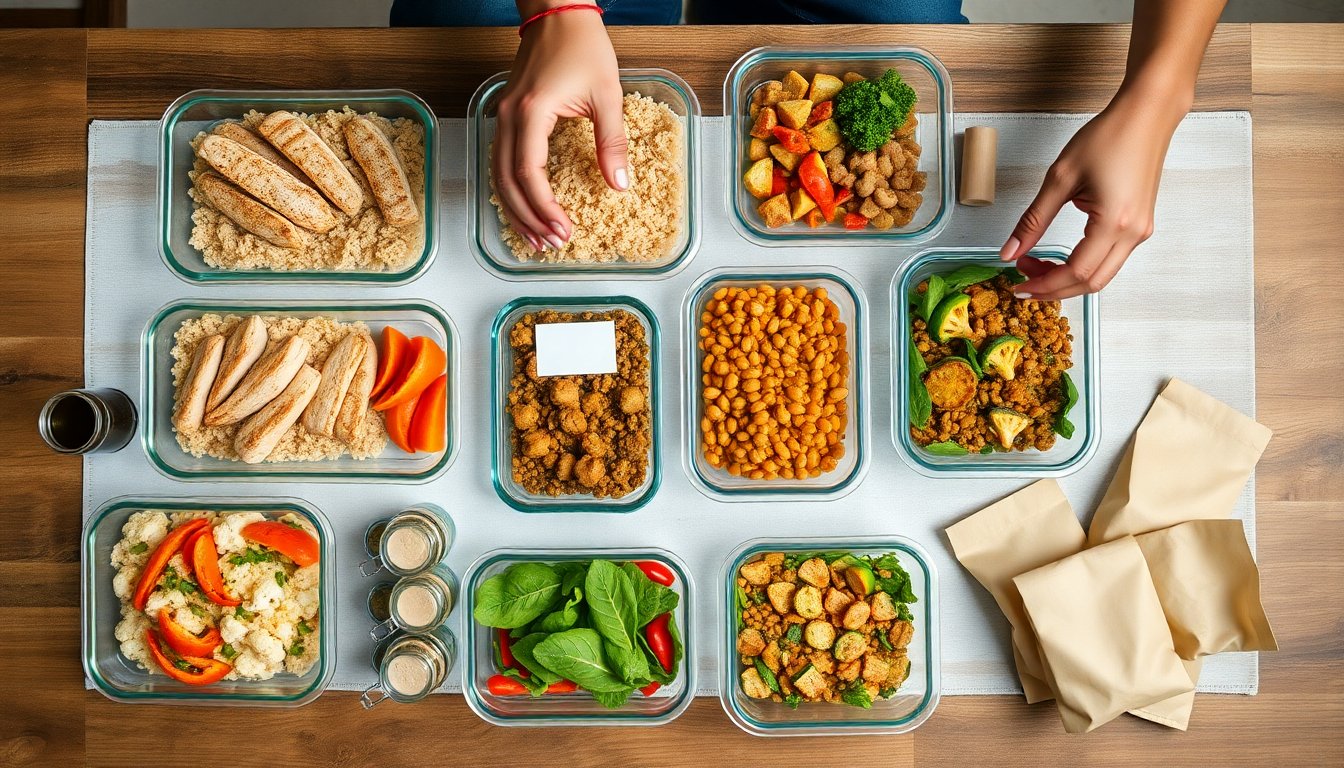 Meal prep pratico per la settimana: risparmio, tempo e salute