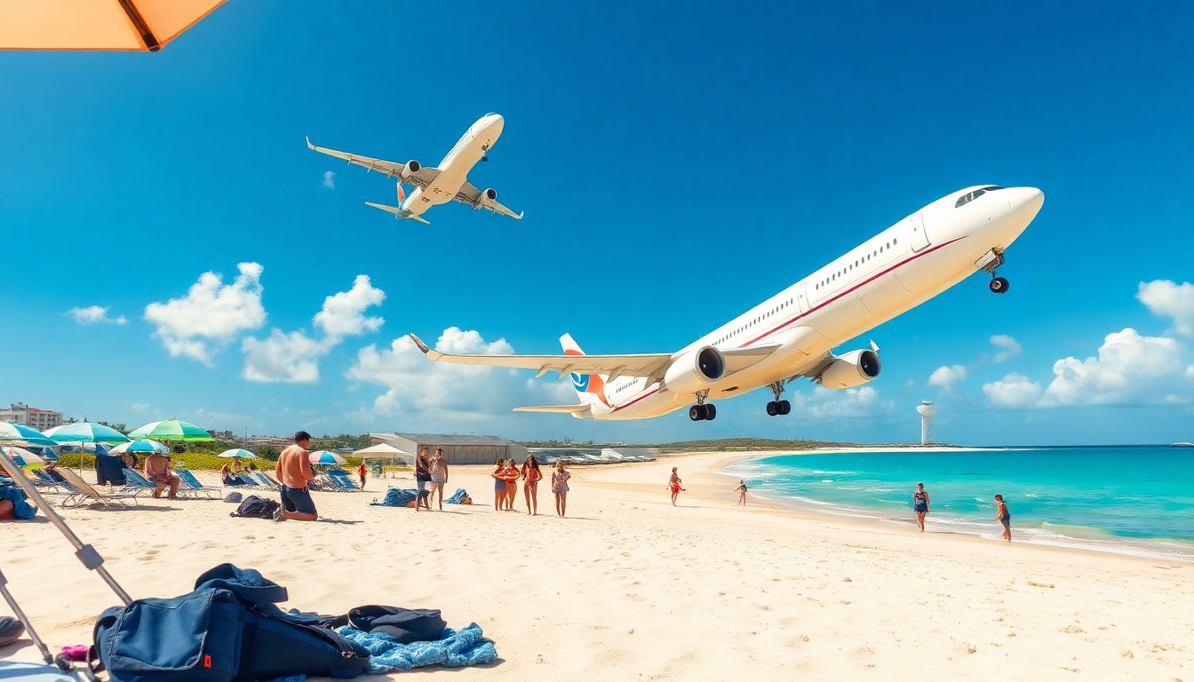 Atterraggi a Maho Beach: guida all’aeroporto Princess Juliana di Sint Maarten