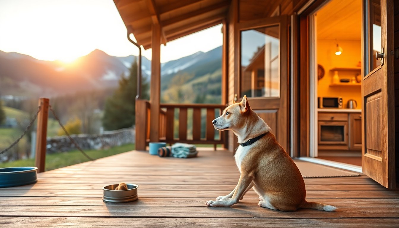 Bungalow pet friendly in montagna: come organizzare il weekend ideale