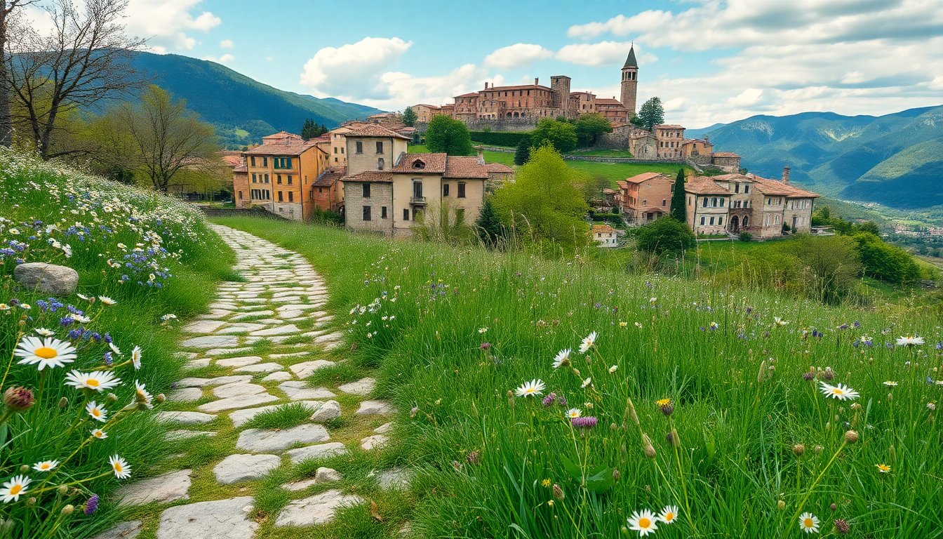 Itinerari di primavera in Italia: borghi, fioriture e percorsi tra natura e storia