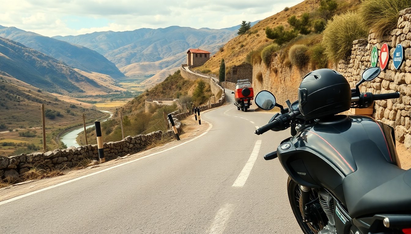 Itinerario in moto a Bocca di Valle: natura, storia e curve panoramiche