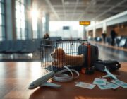 Viaggiare senza ansia: il servizio Dog Relais all'aeroporto di Fiumicino