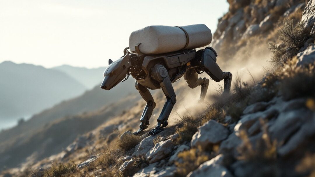 Magut Race 2026: il robot Spike AI corre con il sacco di cemento
