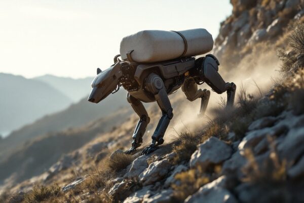 Magut Race 2026: il robot Spike AI corre con il sacco di cemento