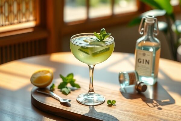 Ricetta del cocktail Gin e tè verde: freschezza e disseto in un bicchiere