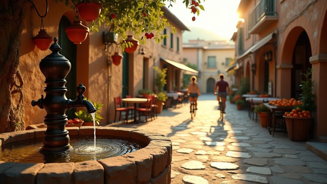 Weekend in quota moderata tra fontane, ombra e sapori tipici