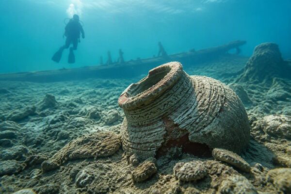 Dolium romano e relitto: le ultime scoperte nei mari dell'Arcipelago Toscano