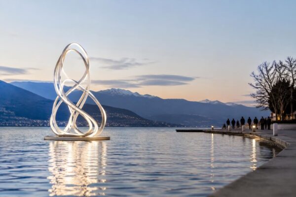 Festival di luce e progetto ecologico sui laghi del Nord Italia