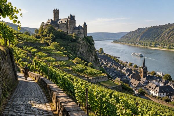 Scopri Oberwesel, borgo medievale tra torri e vigneti del Reno