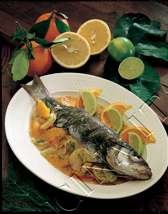 Ricetta Spigola Stufata Con Agrumi E Finocchietto – Pesce