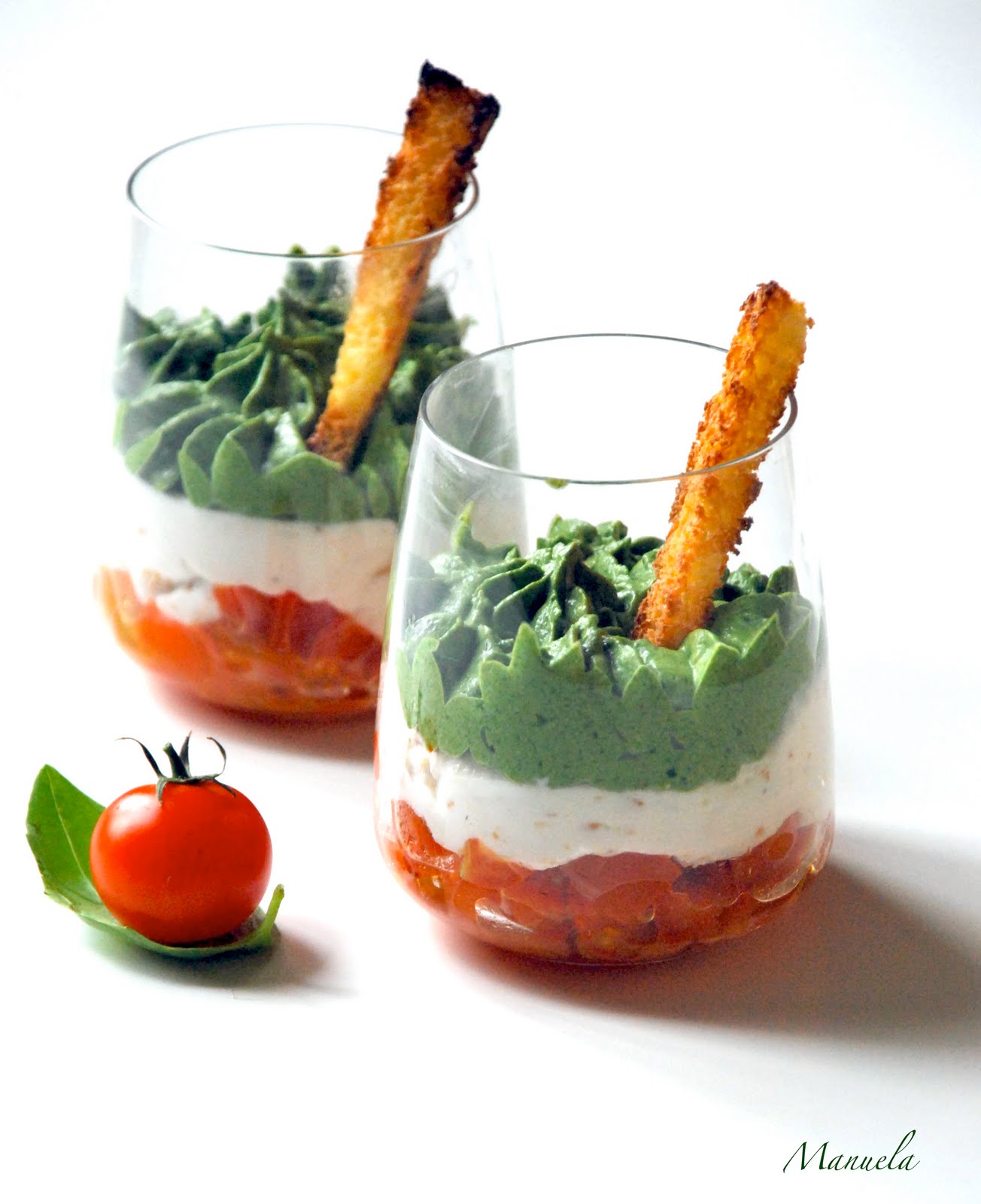 Ricetta Pomodori Tricolori – Antipasto