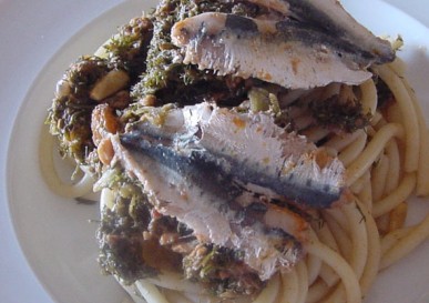Ricetta Mezzi Ziti Con Le Sarde – Primo