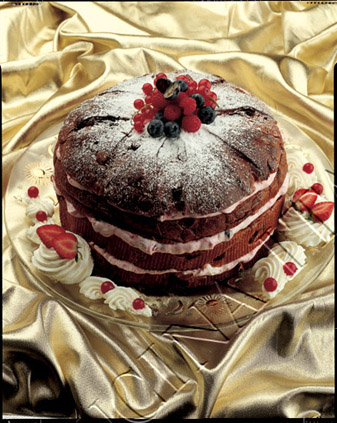 Ricetta Panettone Ghiacciato Ai Frutti Di Bosco – Dessert