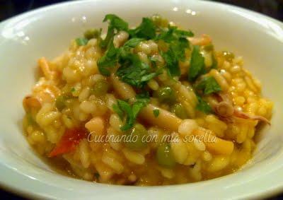 Ricetta Risotto Con Calamaretti – Primo