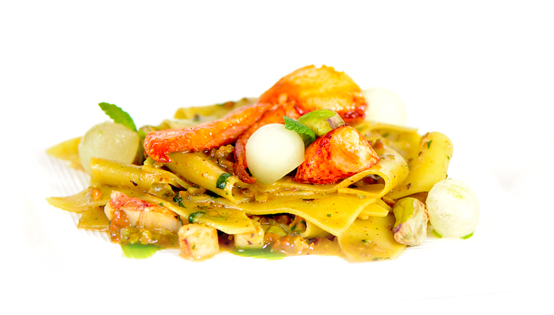 Ricetta Stracci Agli Astici – Primo