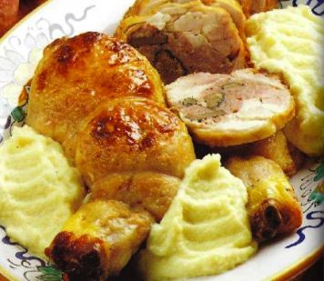 Ricetta Coscette Di Pollo Con Purè Ricco – Pollame