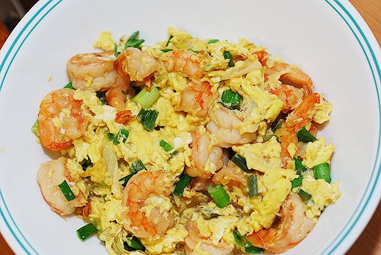 Ricetta Eggs And Shrimps – Contorno