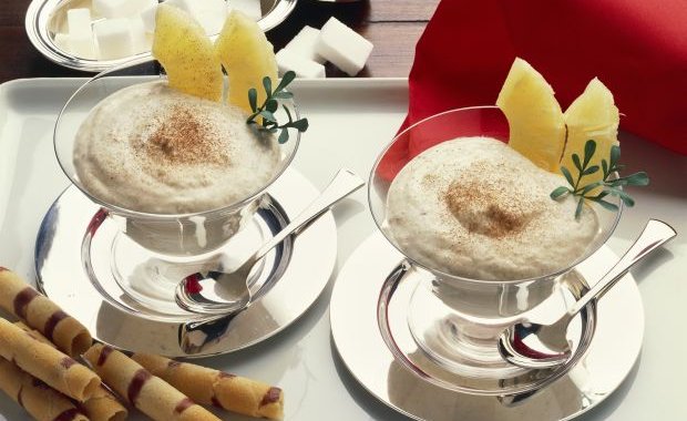 Ricetta Ananas Con Crema Di Banane – Dessert
