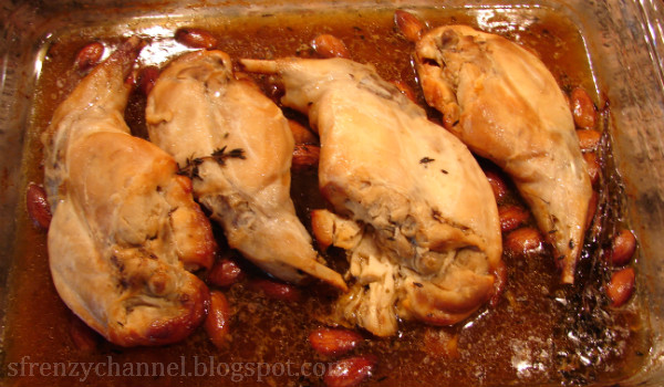 Ricetta Coniglio Alle Mandorle – Carne