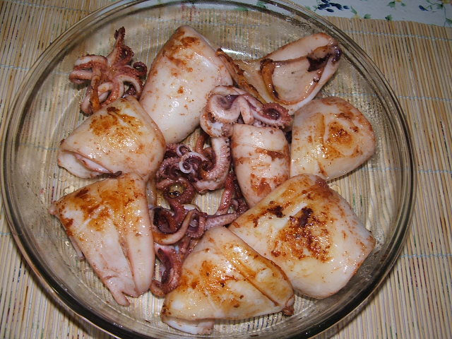 Ricetta Calamari Alla Griglia – Pesce