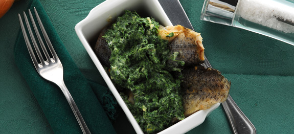 Ricetta Filetti Di Trota Su Letto Di Spinaci – Pesce