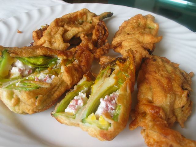 Ricetta Fiori Di Zucca Ripieni – Antipasto