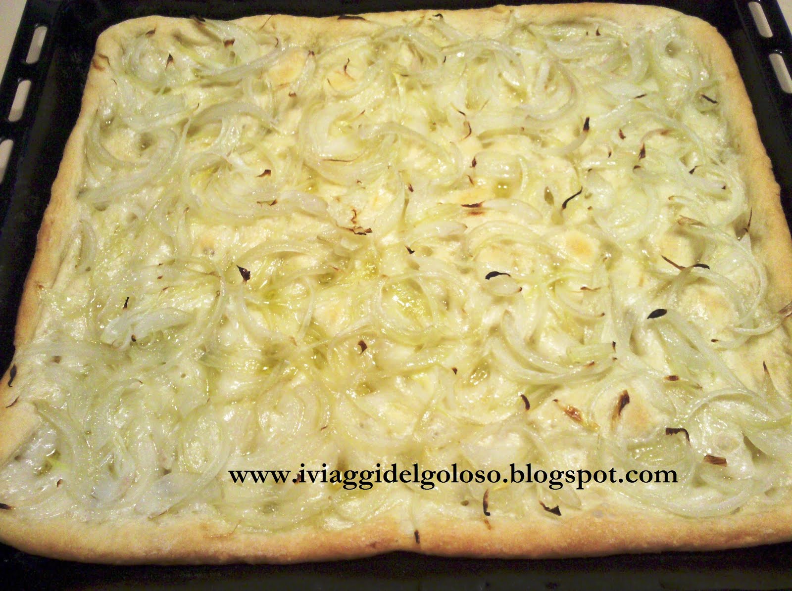 Ricetta Focaccia Alle Cipolle – Antipasto