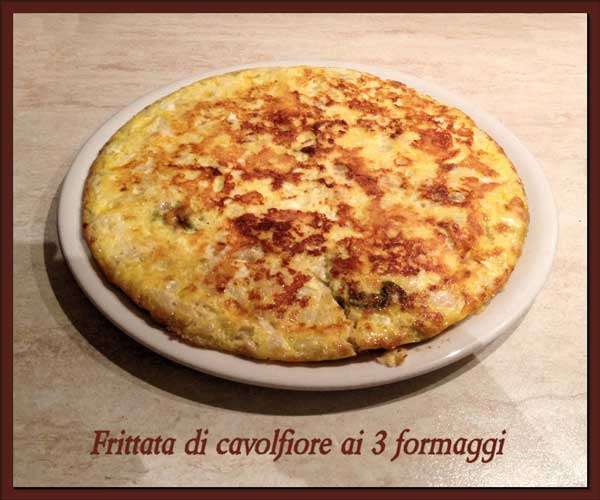 Ricetta Cavolfiore Ai Tre Formaggi – Contorno