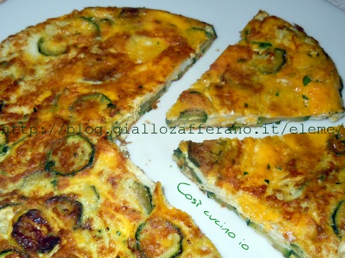 Ricetta Frittata Con Le Zucchine – Contorno