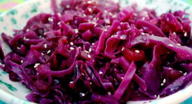 Ricetta Cavolo Rosso Con Le Mele – Contorno