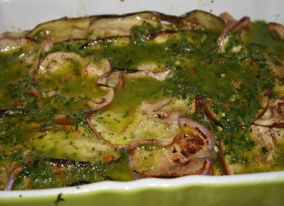 Ricetta Calamaro ‘isola Verde’ Con Melanzane Alla Griglia – Antipasto