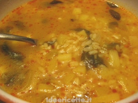 Ricetta Minestra Di Riso – Primo