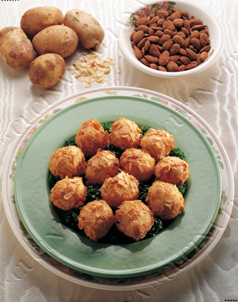 Ricetta Patate Con Le Mandorle – Contorno