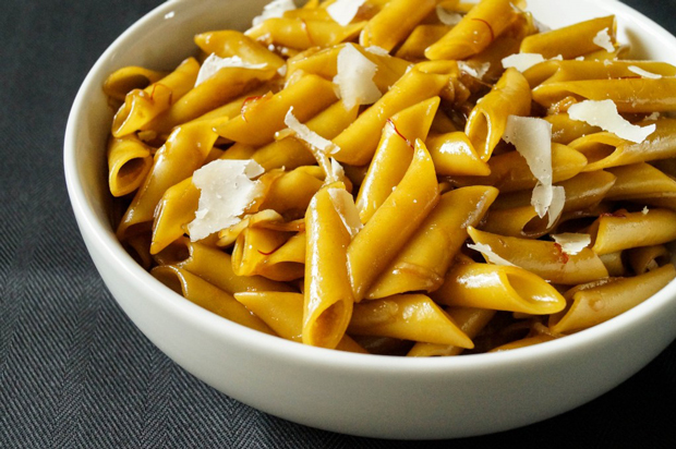 Ricetta Penne Gialle – Primo