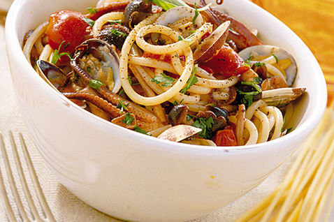Ricetta Tagliatelle Vongole E Funghi – Primo