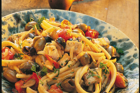 Ricetta Pasta Con Sugo Di Pesce Spada – Primo