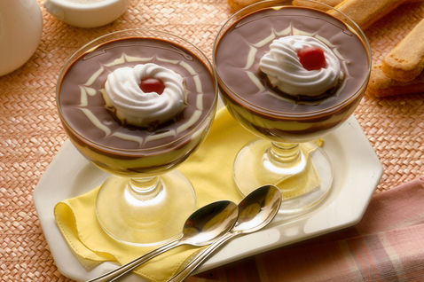 Ricetta Coppette Variegate – Dessert