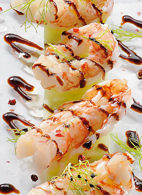 Ricetta Gamberoni Al Vapore (2) – Pesce