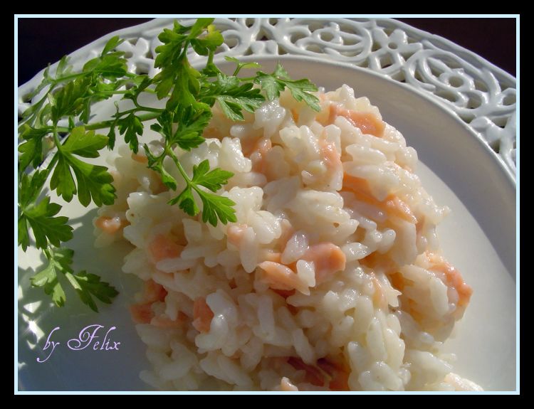 Ricetta Risotto Al Salmone (3) – Primo