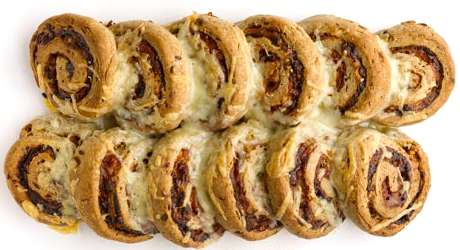 Ricetta Rotolo Di Pasta Biscotto Al Prosciutto – Antipasto