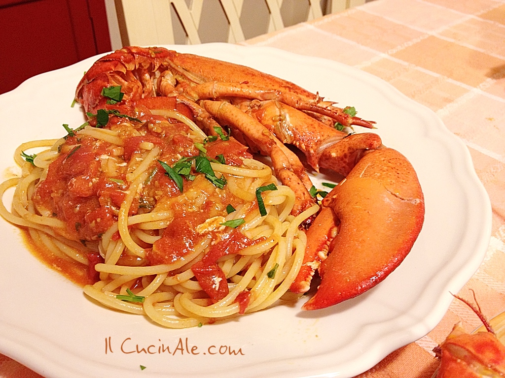 Ricetta Spaghetti All’aragosta – Primo
