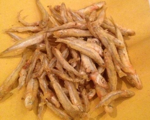 Ricetta Agoni Fritti – Pesce