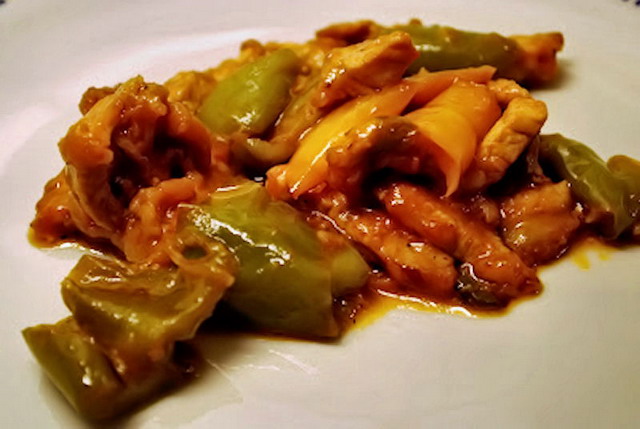 Ricetta Arrosto D’oca Con Peperoni In Agrodolce – Pollame